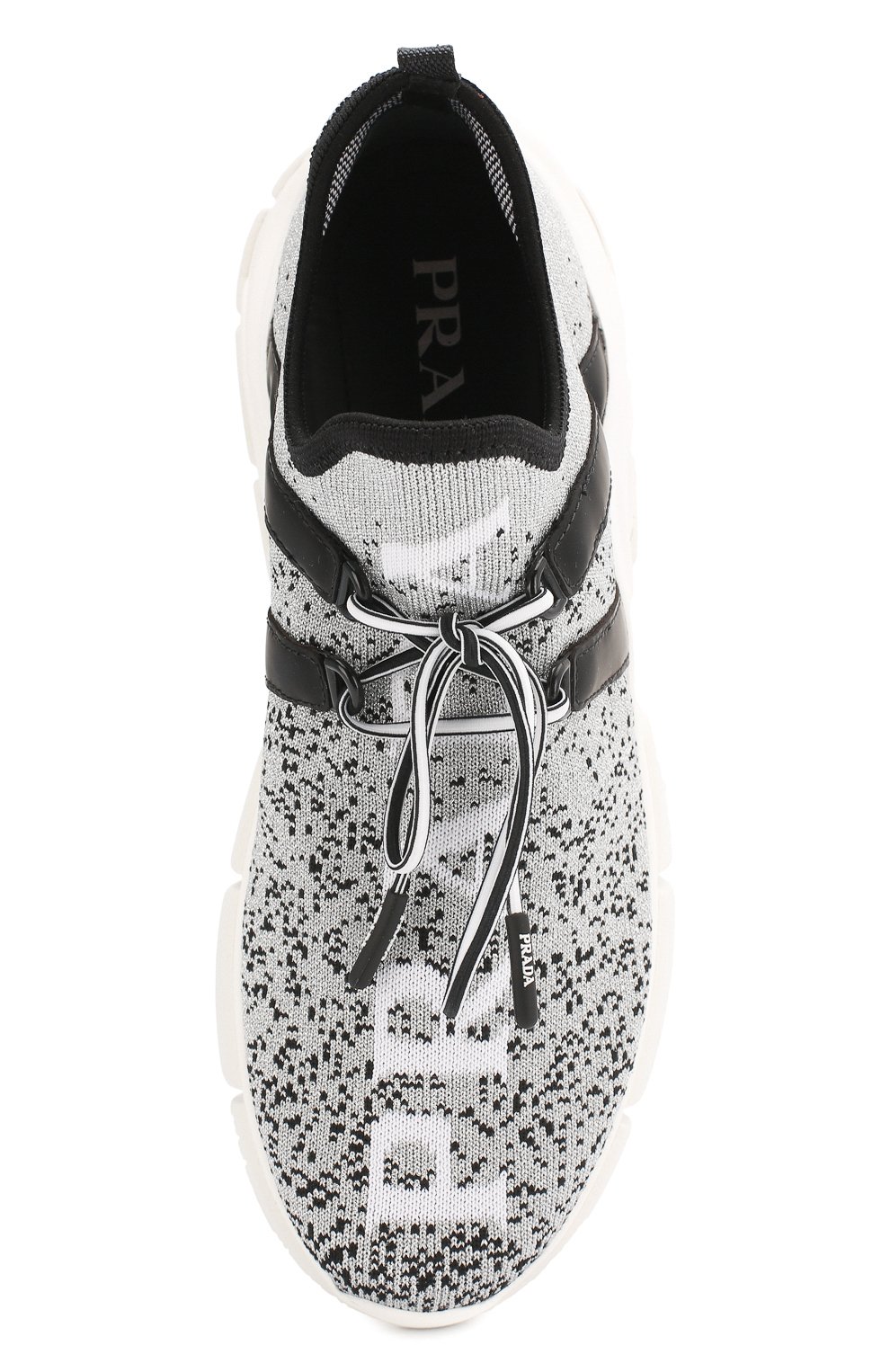 Текстильные кроссовки PRADA, арт. 1E344L-3L52-F0A0N-15, фото 4