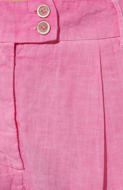 Льняные шорты 120% LINO, арт. Y0W29C8/000F753/S00, фото 5