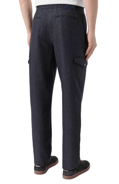 Шерстяные брюки KITON, арт. UPLACTK0127G07, фото 4
