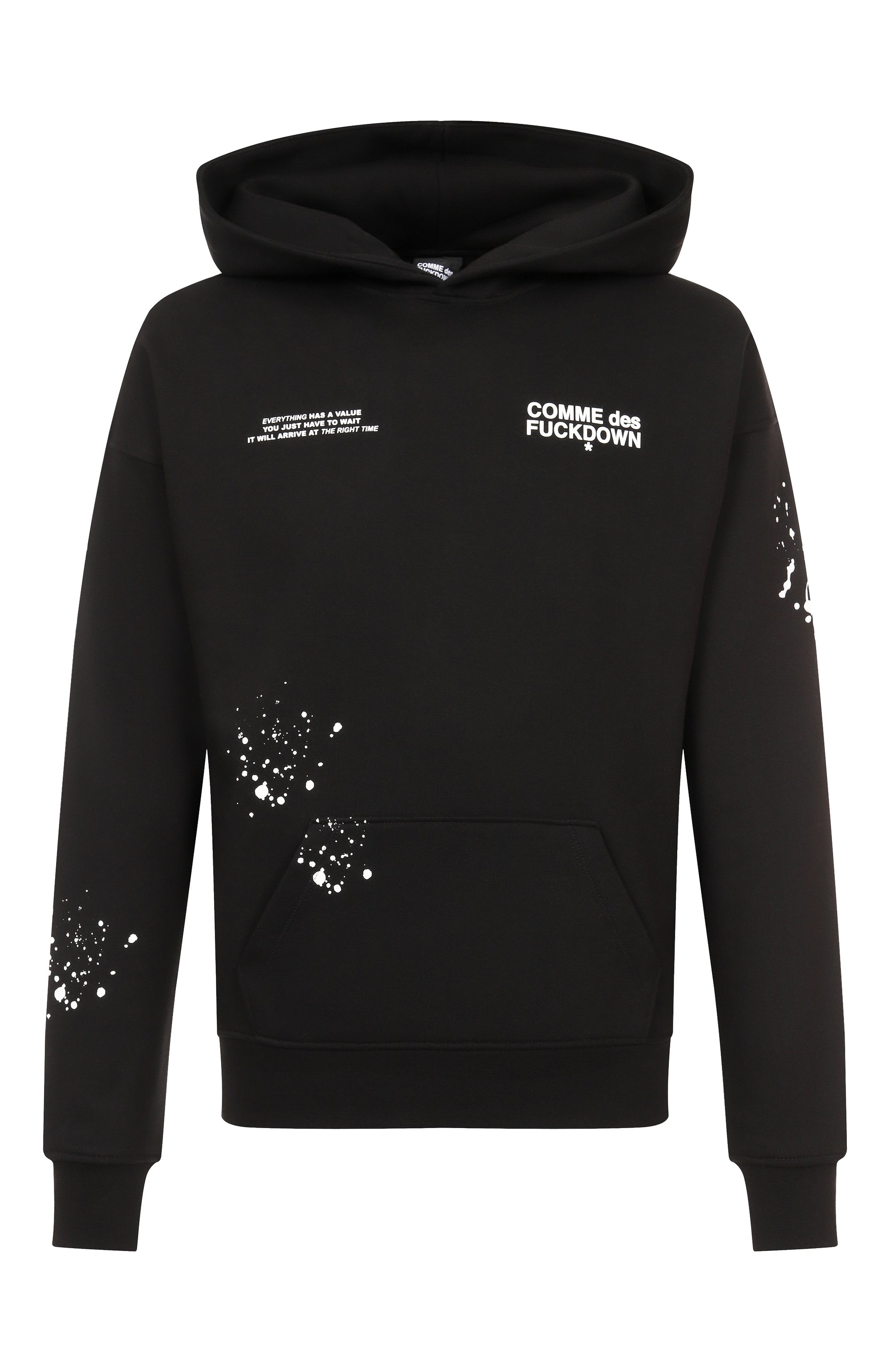 Хлопковое худи COMME DES FUCKDOWN, арт. CFABM01747, фото 1