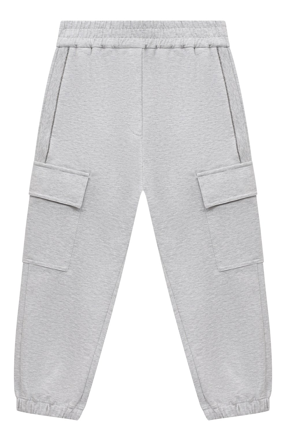 Хлопковые джоггеры BRUNELLO CUCINELLI, арт. BH827E623A, фото 1