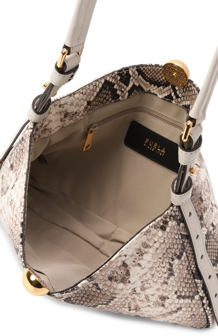 Женская сумка furla sfera soft medium FURLA бежевого цвета, арт. WB01640/Q82000 | Фото 5 (Размер: medium; Материал: Натуральная кожа; Автоматизация ТО: Проставлено; Автоматизация состава: Проставлено)