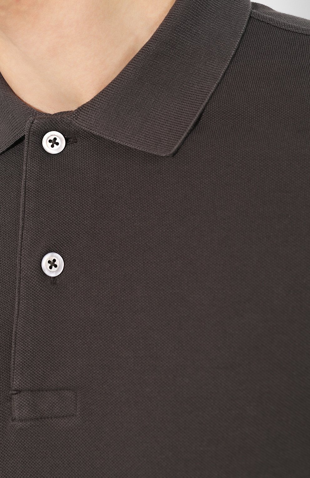 Хлопковое поло TOM FORD, арт. BU266/TFJ982, фото 5