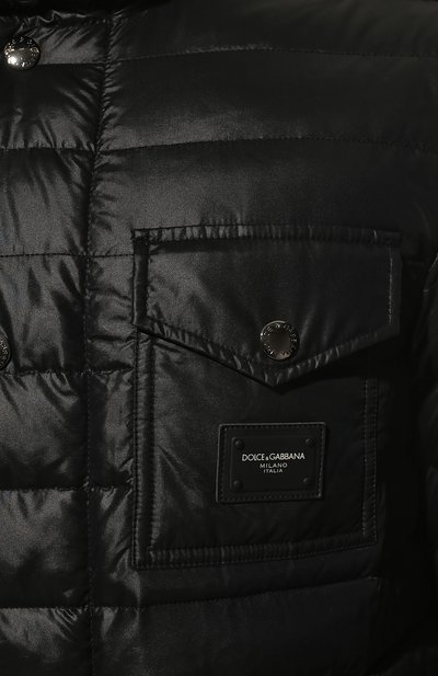 Пуховая куртка DOLCE & GABBANA, арт. G90X1T/FUM8S, фото 5