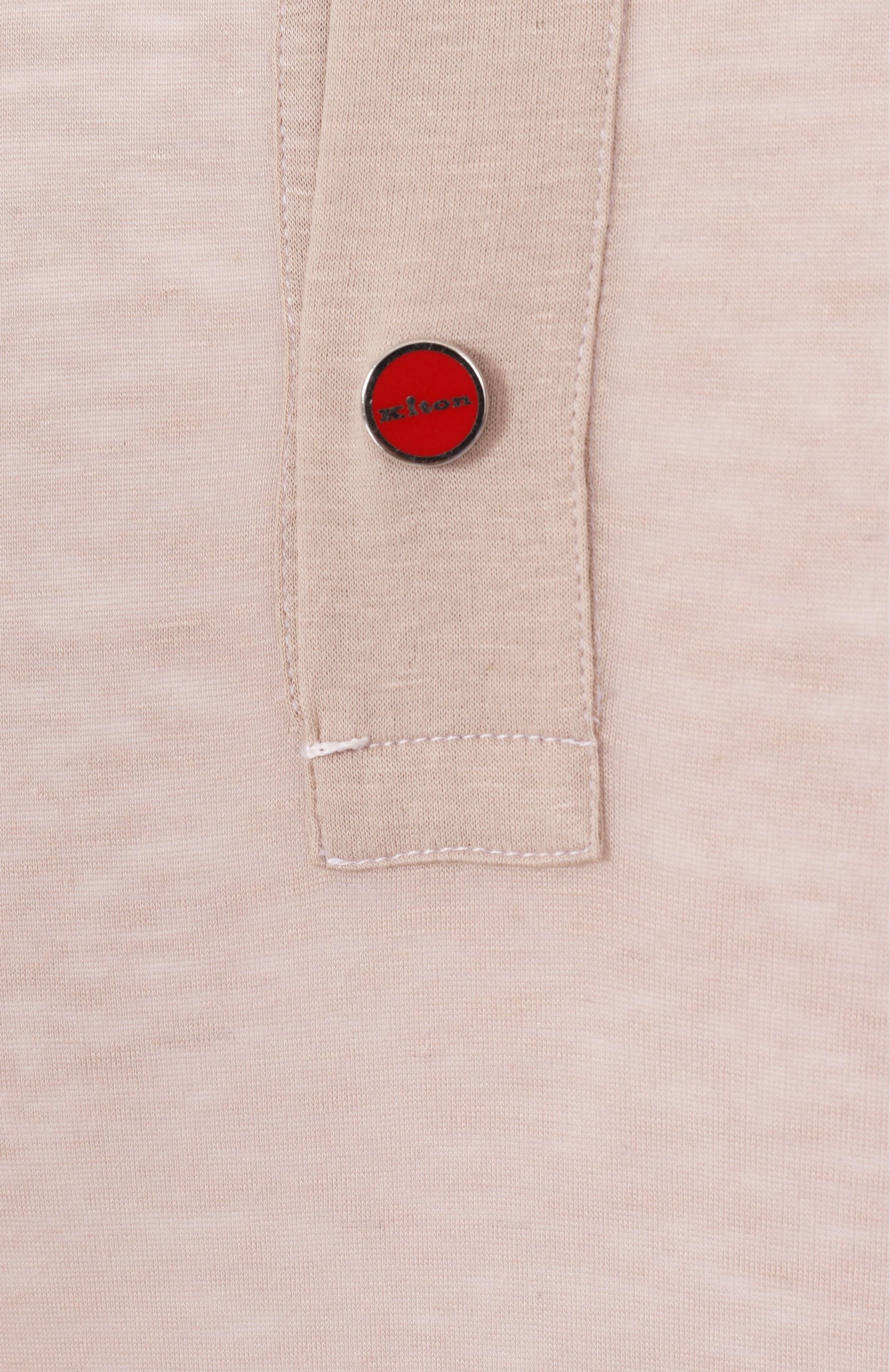 Поло из лиоцелла и хлопка KITON, арт. UMCP0SH0924206_46-50, фото 6