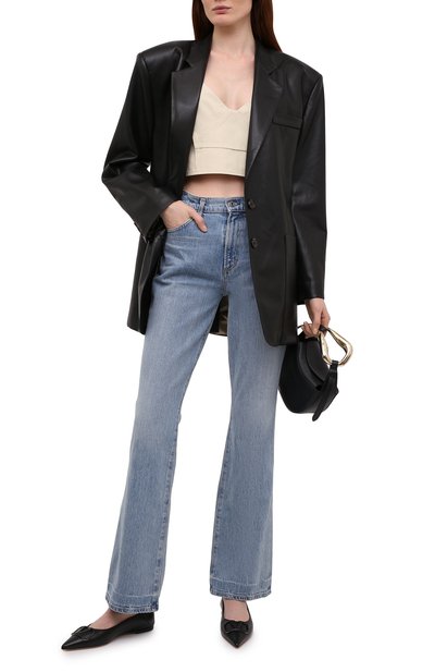 Кожаные балетки vlogo signature VALENTINO, арт. VW0S0BH4/MZF, фото 2