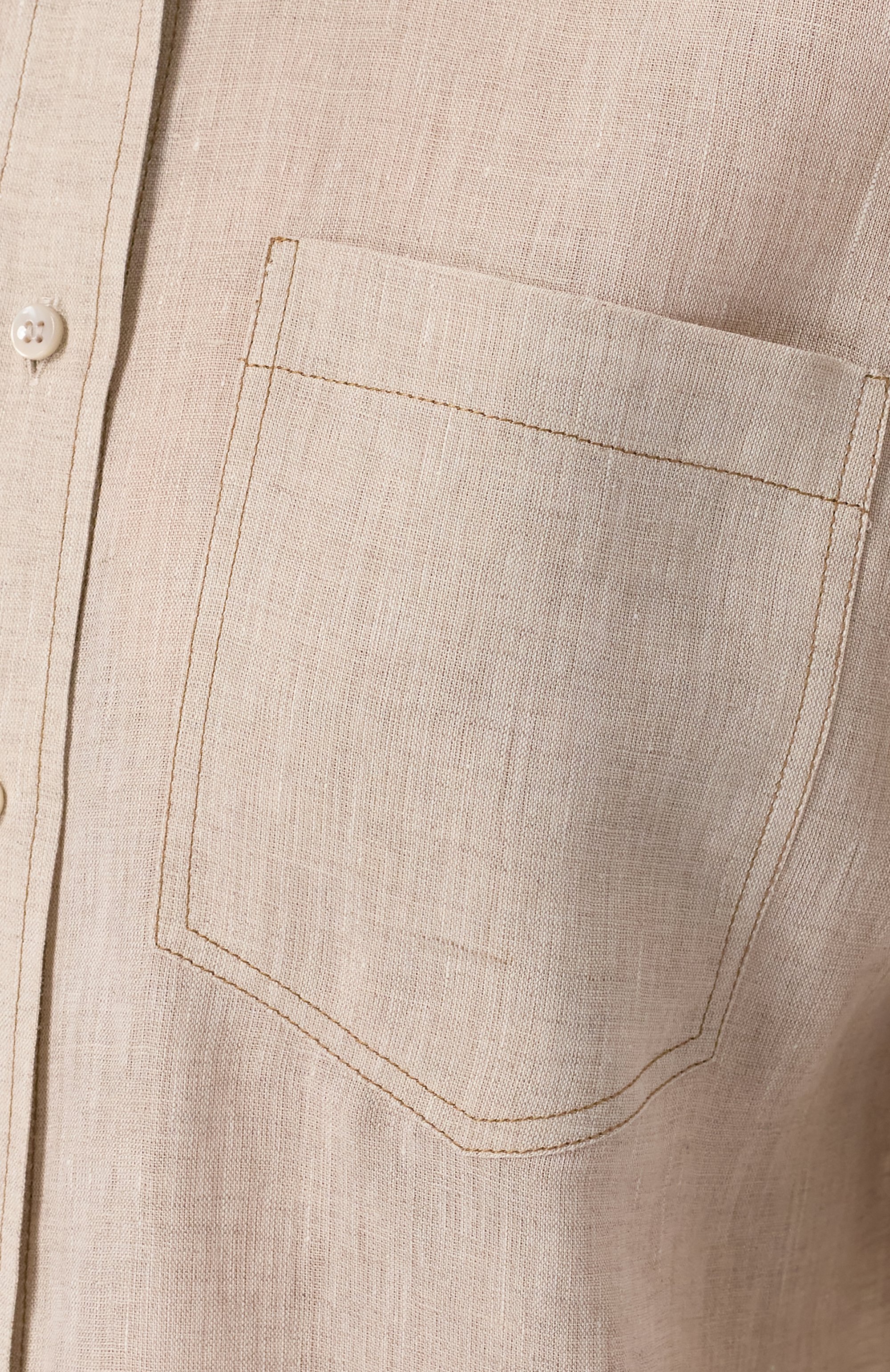 Льняная рубашка BRUNELLO CUCINELLI, арт. MM633RD646, фото 6