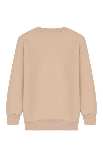 Хлопковый свитшот BARROW бежевого цвета по цене 7870 руб., арт. S6BKJUSW005, фото 2 Хлопковый свитшот BARROW, арт. S6BKJUSW005, фото 2