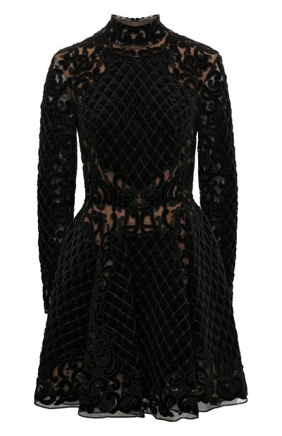 Бархатное платье с отделкой бисером ZUHAIR MURAD, арт. RD-FW17-031 DS, фото 1