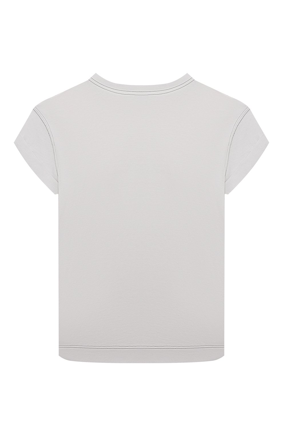 Хлопковая футболка BRUNELLO CUCINELLI, арт. B0A45T278C, фото 2