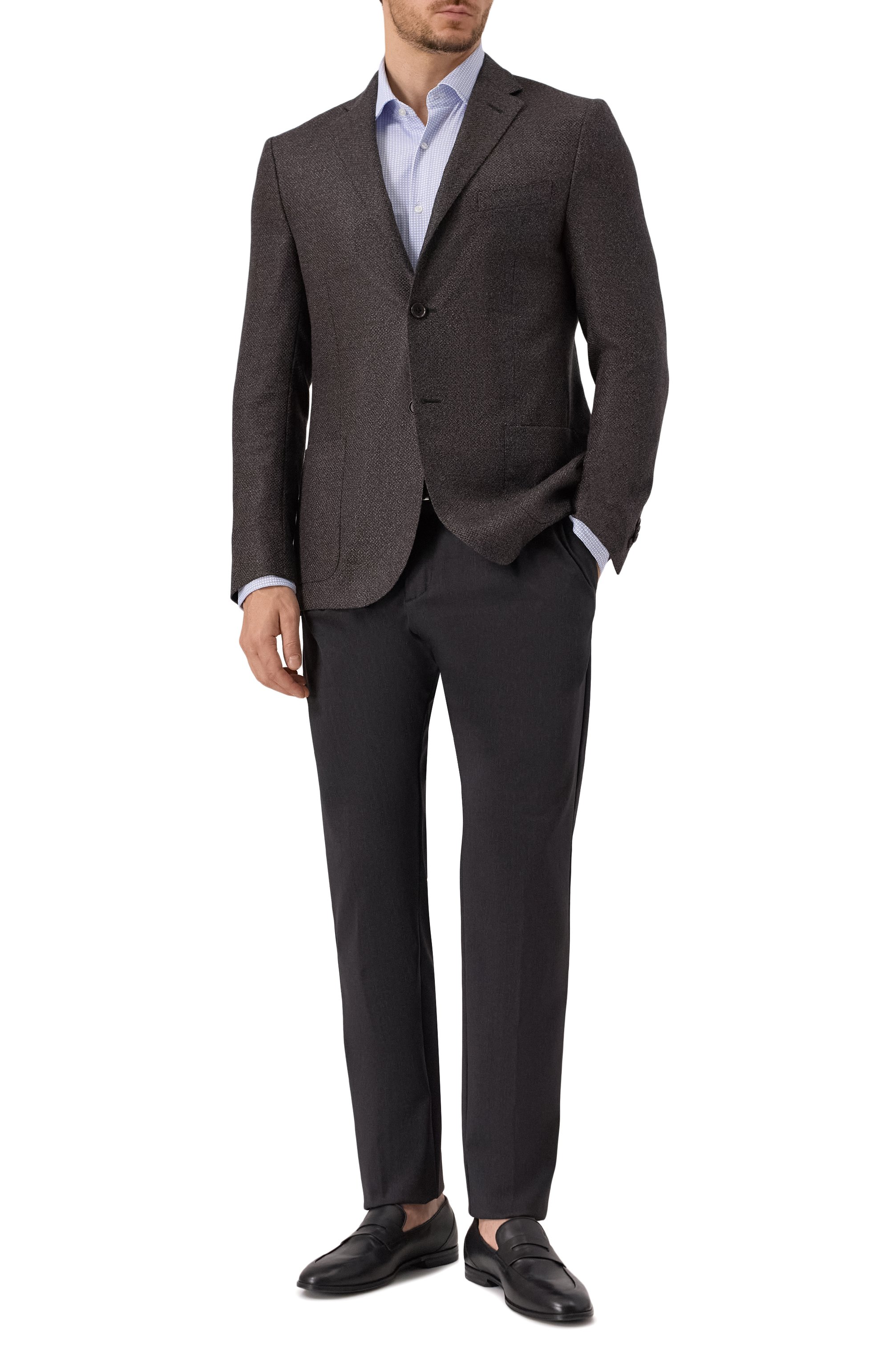 Шерстяные брюки PAUL&SHARK, арт. 15314088, фото 2