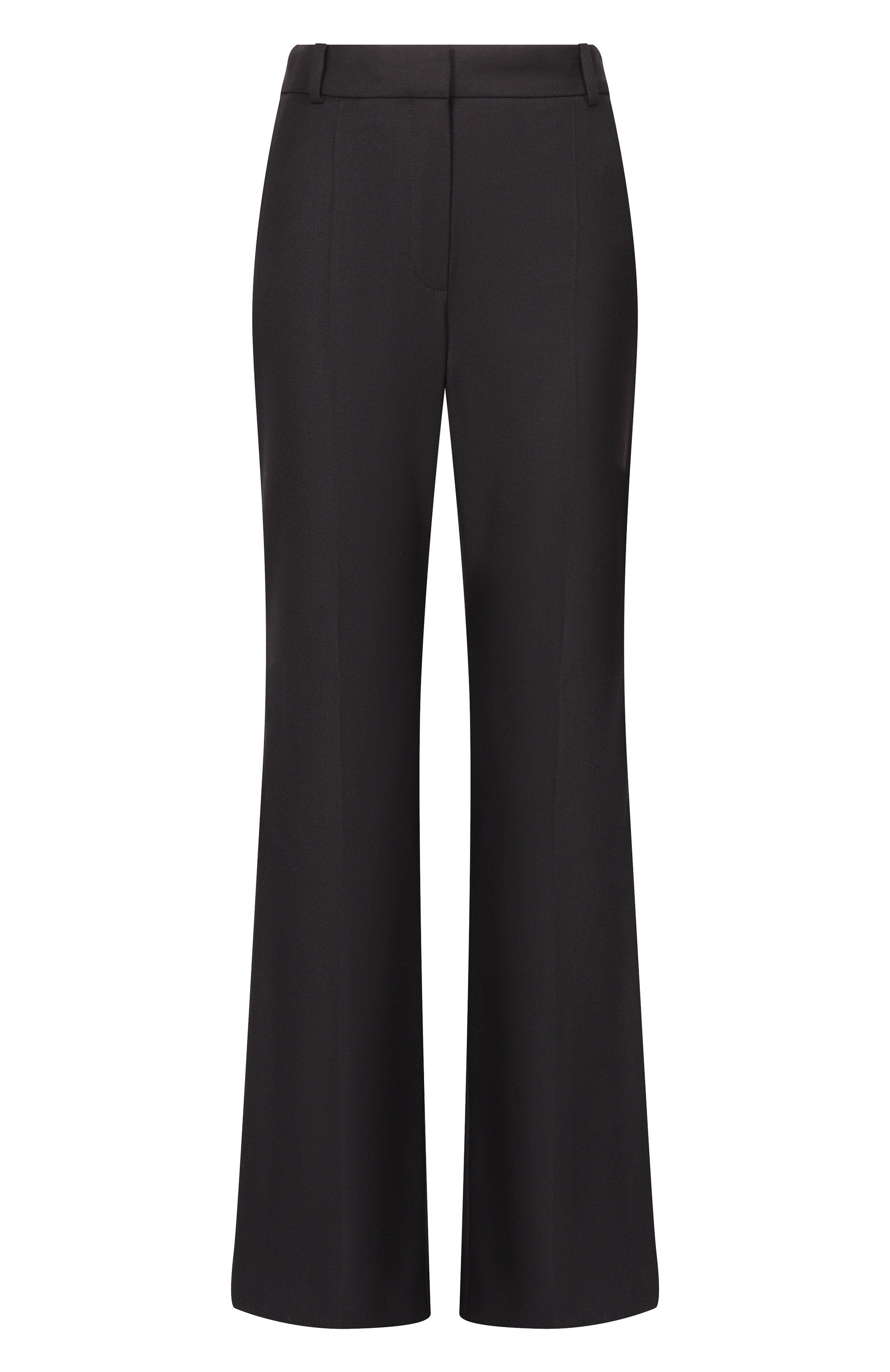 Шерстяные брюки NINA RICCI черного цвета по цене 137500 руб., арт. 26PCPA007/WV0323, фото 1 Шерстяные брюки NINA RICCI, арт. 26PCPA007/WV0323, фото 1