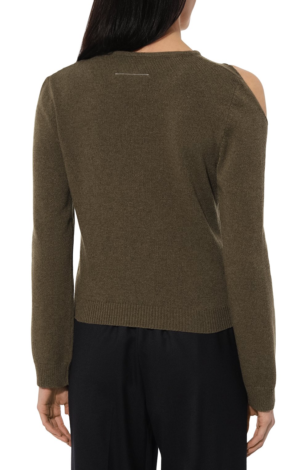 Шерстяной пуловер MM6, арт. S62NH0034/M13071, фото 4