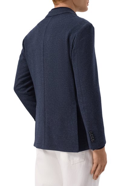 Пиджак из шерсти и хлопка SARTORIA LATORRE, арт. JD74/JK136, фото 4