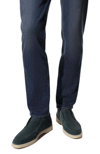 Замшевые ботинки yalta SANTONI, арт. MGYG16715TICBSVUN01, фото 3