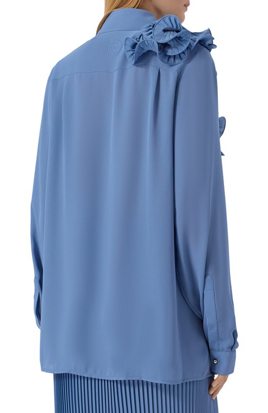 Блузка Elie Saab SH119/CH001 Голубой  SH119/CH001 Фото 4