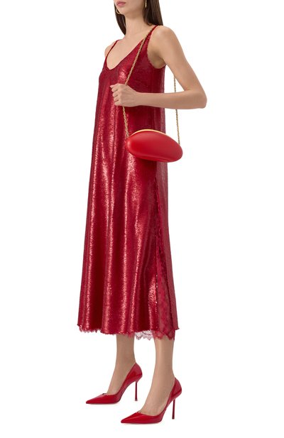 Платье AKHMADULLINA красного цвета по цене 179900 руб., арт. 1125.5D731/P209, фото 2 Платье AKHMADULLINA, арт. 1125.5D731/P209, фото 2