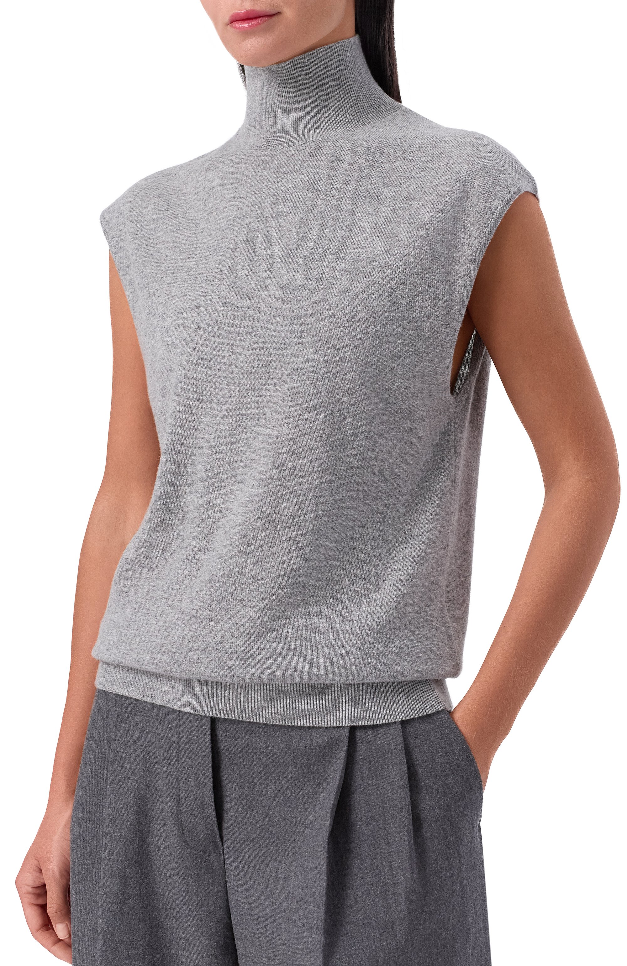 Топ из шерсти и кашемира 12 STOREEZ, арт. 135261, фото 3