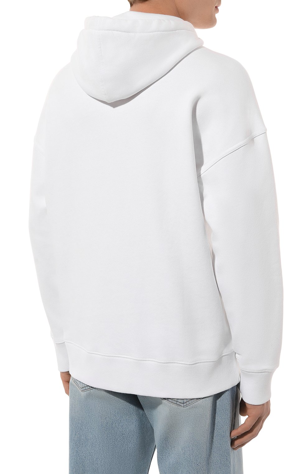 Хлопковое худи GIVENCHY белого цвета по цене 99500 руб., арт. BMJ0HC3Y9Z, фото 4 Хлопковое худи GIVENCHY, арт. BMJ0HC3Y9Z, фото 4