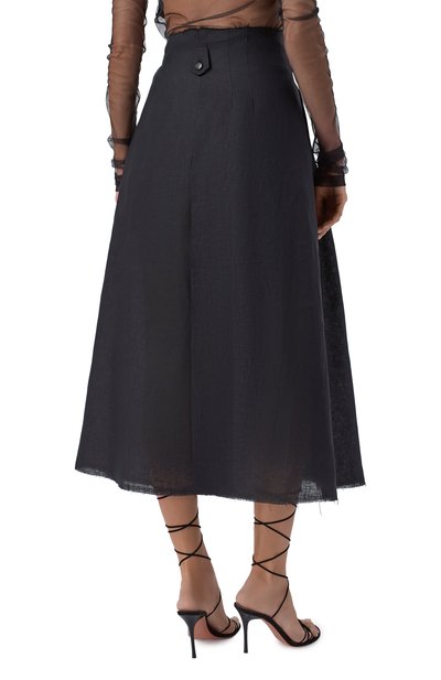 Льняная юбка ISABEL BENENATO, арт. DW24S26, фото 4