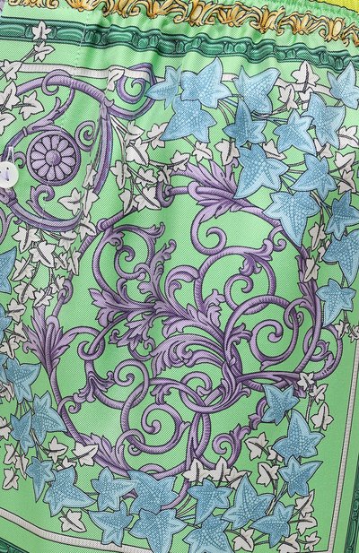Шелковые брюки VERSACE, арт. AUD05057/1F00508, фото 5