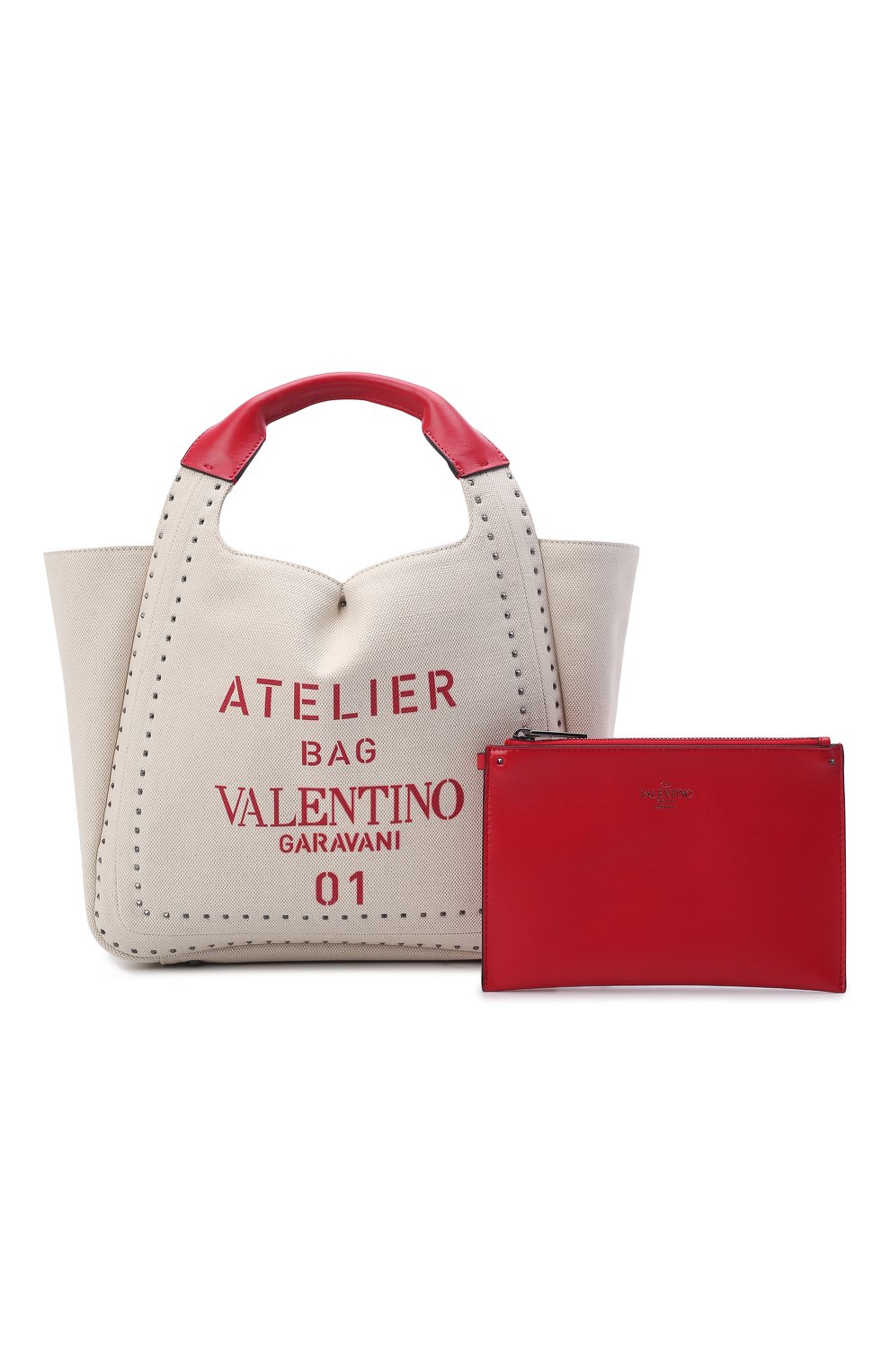 Сумка-тоут atelier medium VALENTINO, арт. XW2B0H86/NIZ, фото 7