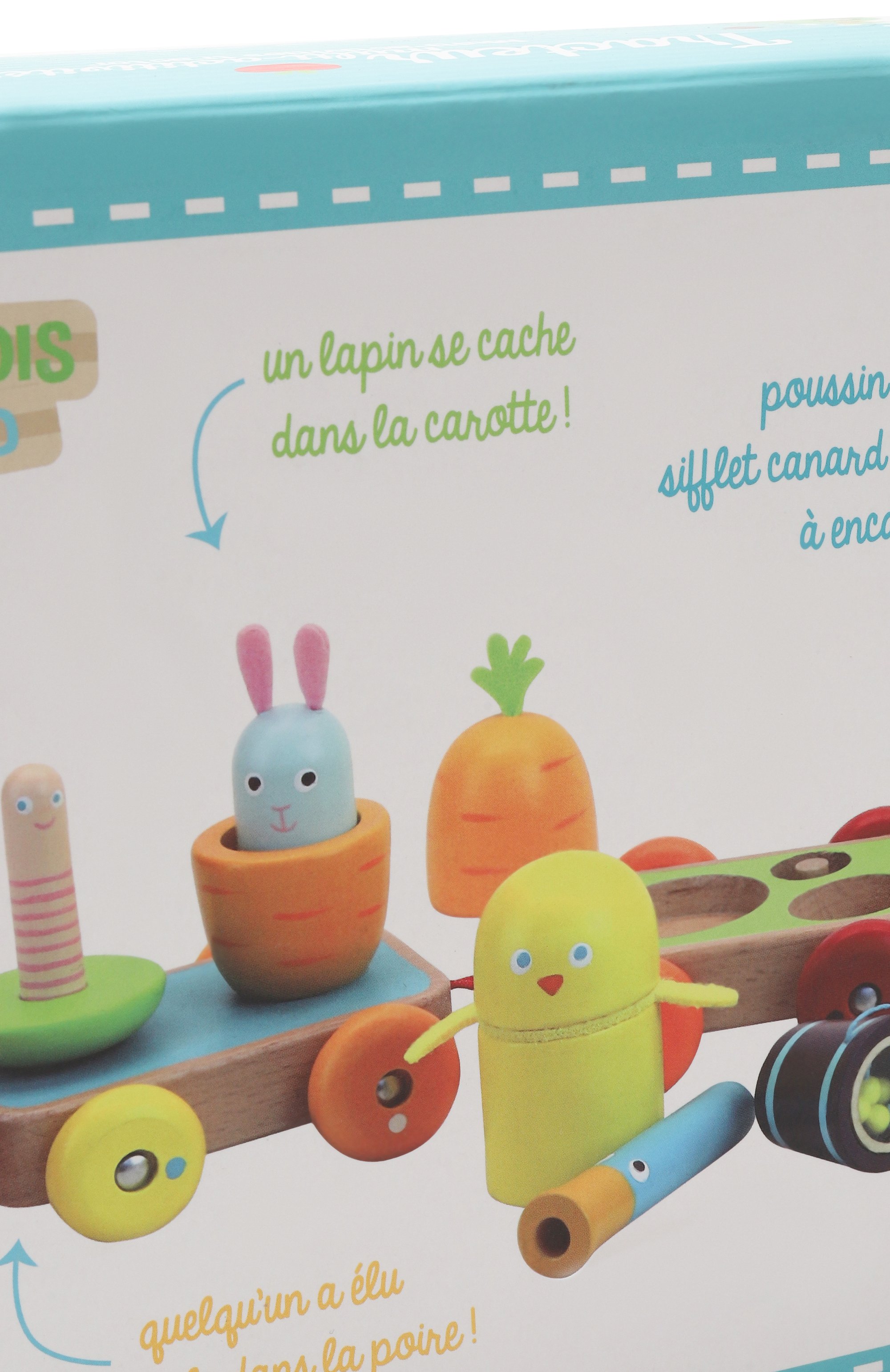 Игрушка-каталка трактор VILAC, арт. 2411, фото 2