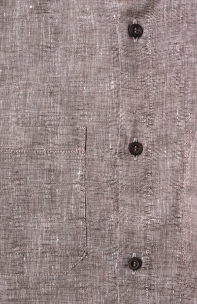 Льняная рубашка BRUNELLO CUCINELLI, арт. BM684C330C, фото 3
