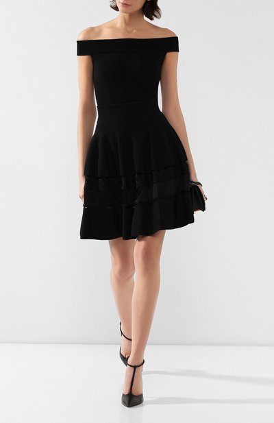 Топ из вискозы ALEXANDER MCQUEEN, арт. 610726/Q1AMA, фото 2