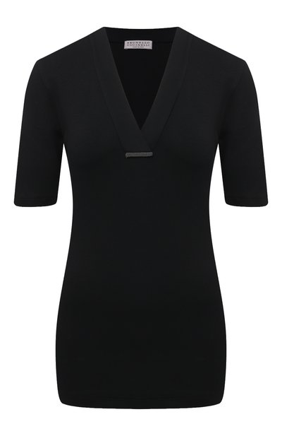 Хлопковая футболка BRUNELLO CUCINELLI, арт. M0TC8BJ422, фото 1