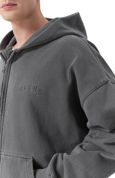 Хлопковая толстовка KSUBI, арт. MFA25FL006, фото 5