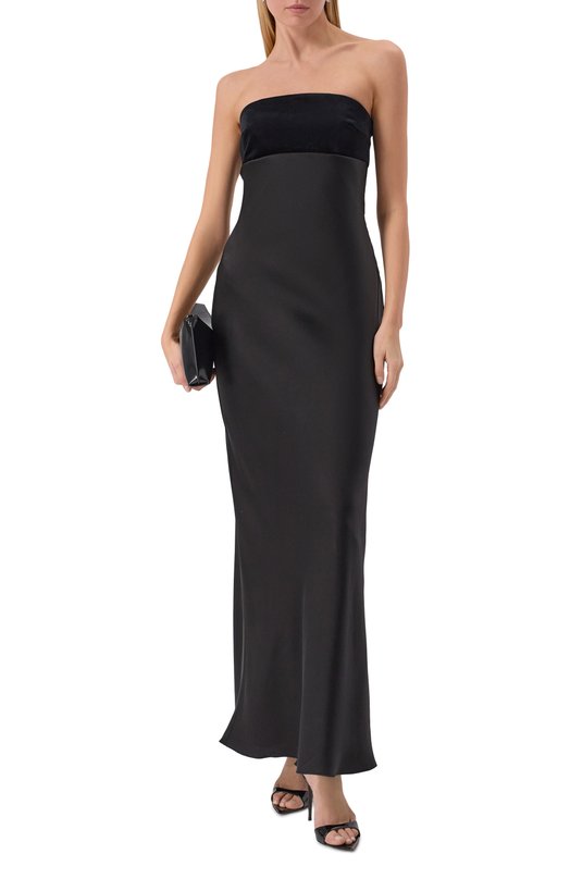 Комбинированное платье Max Mara Studio BAIA Чёрный  BAIA Фото 2