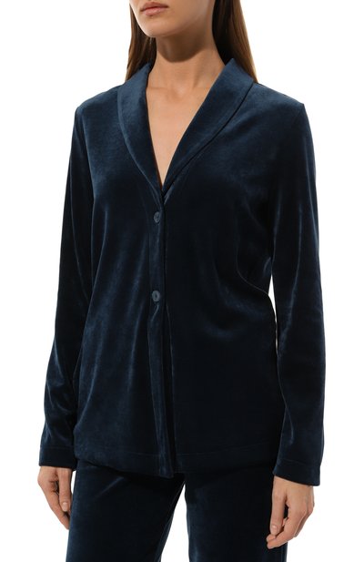 Бархатный кардиган HANRO, арт. 078860, фото 3