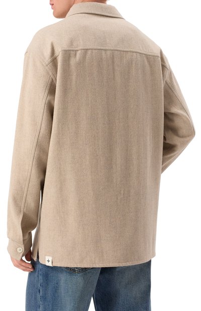 Шерстяная куртка-рубашка JIL SANDER, арт. J47DL0131/J40182, фото 4