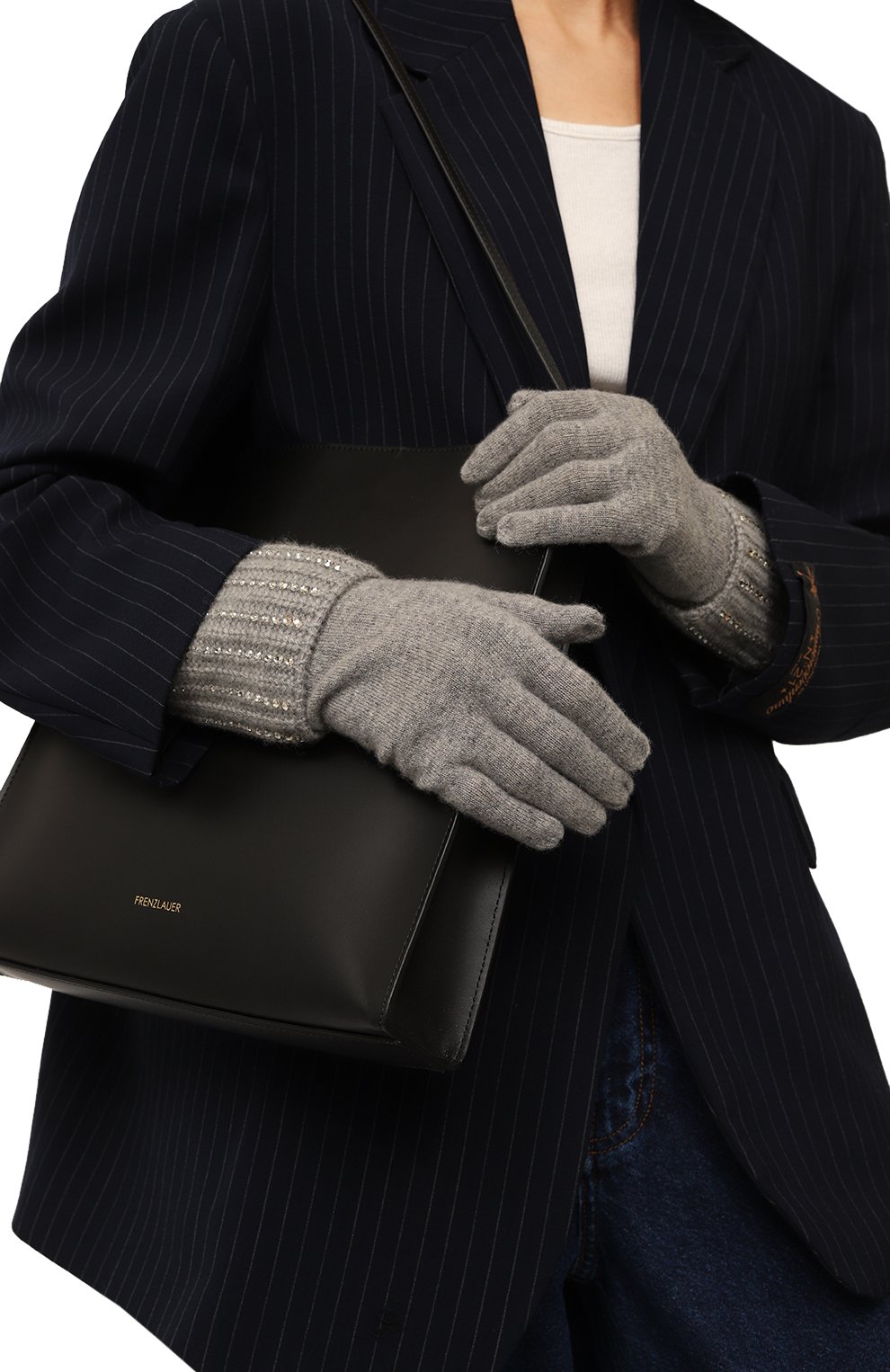 Кашемировые перчатки WILLIAM SHARP, арт. A113-16, фото 2