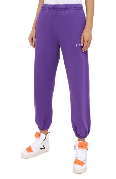 Хлопковые джоггеры OFF-WHITE, арт. 0WCH006E20FLE0013501, фото 3