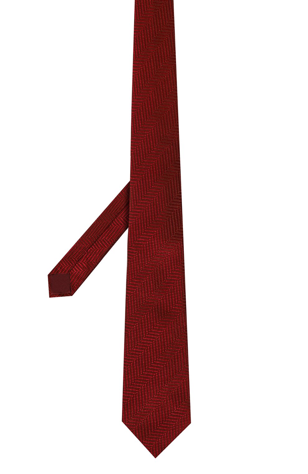 Шелковый галстук GIORGIO ARMANI бордового цвета по цене 16250 руб., арт. 360054/4F928, фото 3 Шелковый галстук GIORGIO ARMANI, арт. 360054/4F928, фото 3