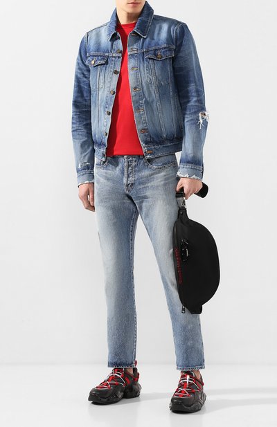 Текстильная поясная сумка ALEXANDER MCQUEEN, арт. 605053/HV22K, фото 2