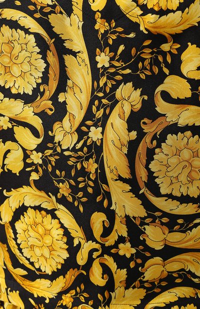 Шелковый топ VERSACE разноцветного цвета по цене 42450 руб., арт. AUD05060/A232999, фото 5 Шелковый топ VERSACE, арт. AUD05060/A232999, фото 5