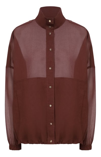 Женский хлопковый бомбер BRUNELLO CUCINELLI, арт. M0F91S0606