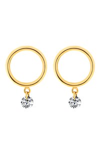 Серьги PERSEE PARIS бесцветного цвета по цене 136500 руб., арт. E73021-YG, фото 1 Серьги PERSEE PARIS, арт. E73021-YG, фото 1