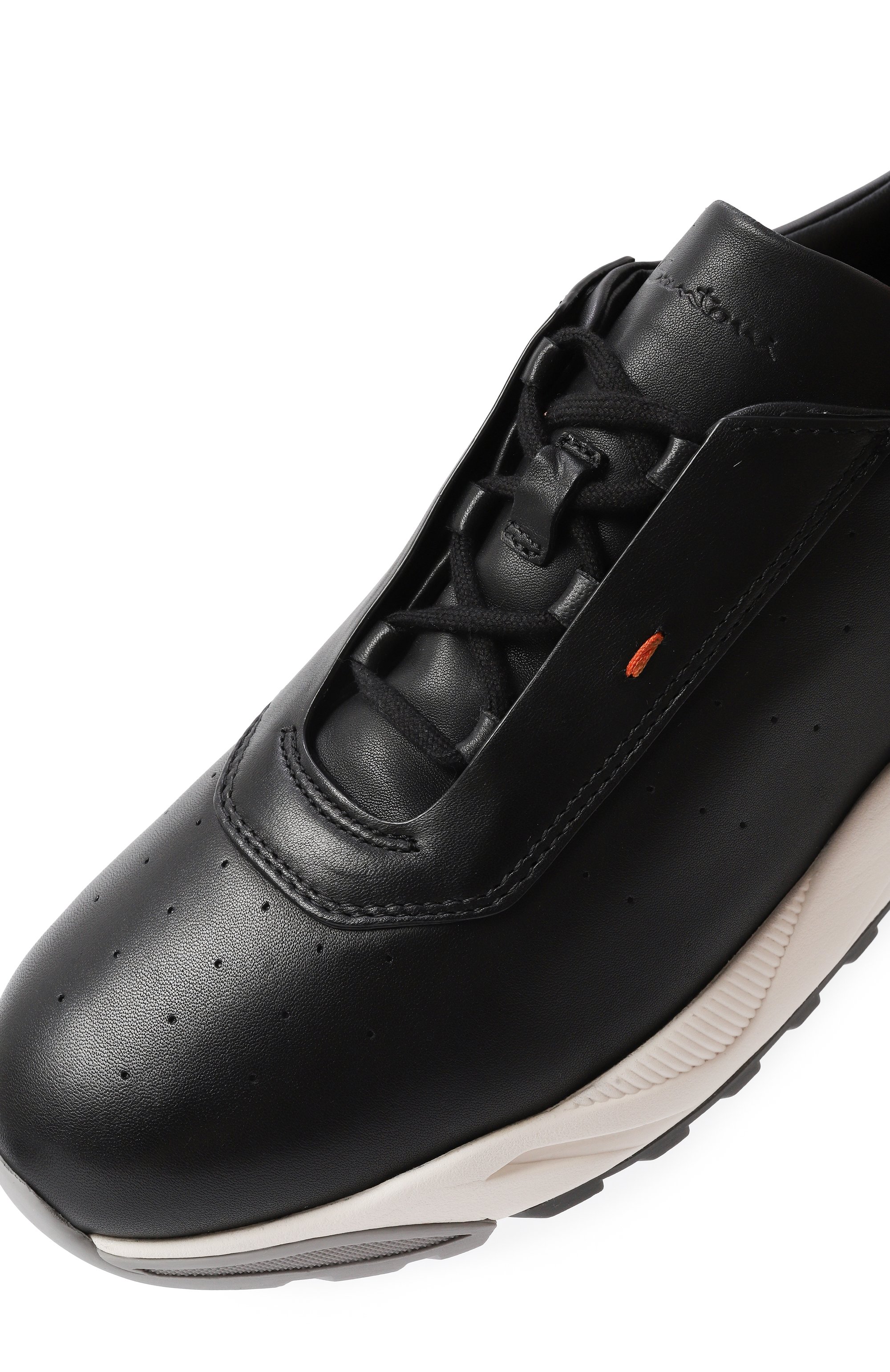 Кожаные кроссовки innova SANTONI, арт. MBIG22027BGRTESM, фото 7