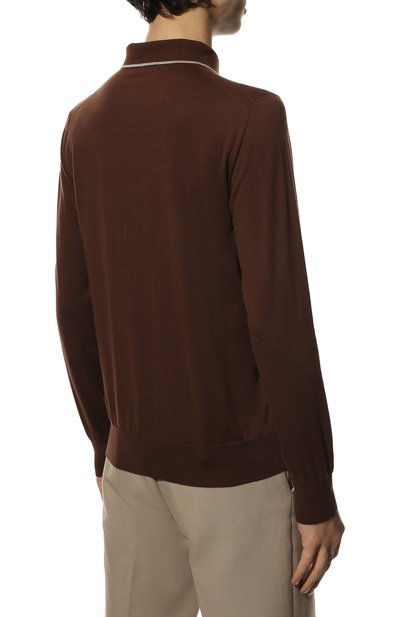 Поло из хлопка и кашемира FIORONI, арт. MK22609C2, фото 4