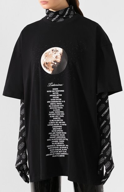 Хлопковая футболка star wars x vetements VETEMENTS, арт. USW21TS012 1600/W, фото 3
