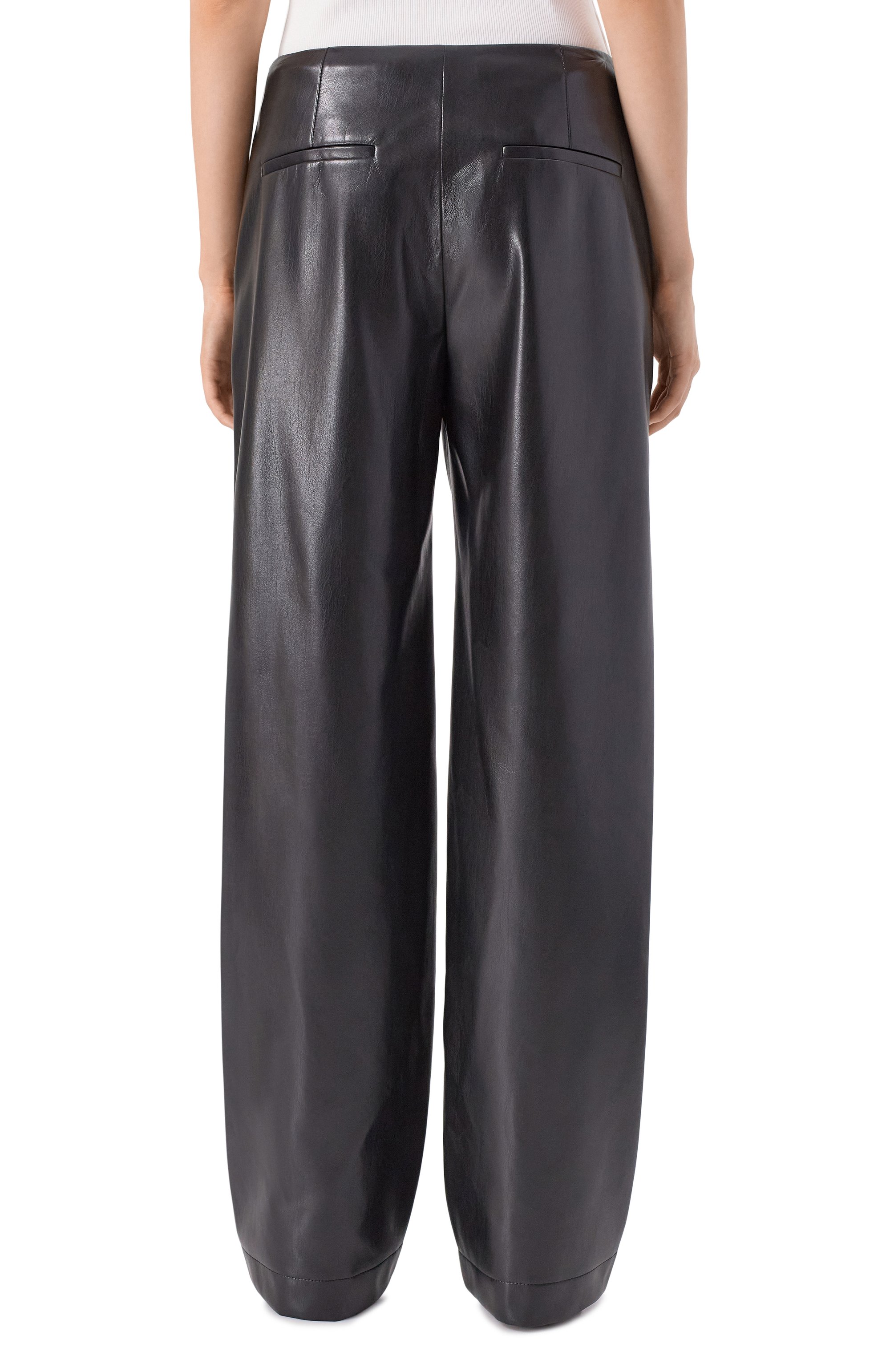 Брюки из экокожи BOSS, арт. 50549241, фото 4