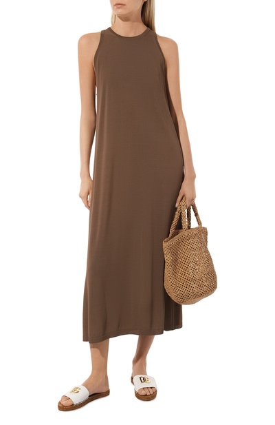 Кожаные шлепанцы DOLCE & GABBANA, арт. CE0124/AX191, фото 2