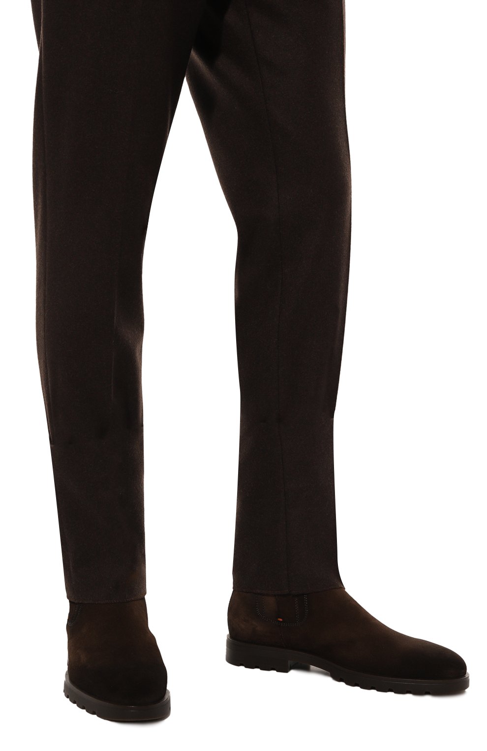 Замшевые челси detroit SANTONI, арт. MGDG18907DTRBGEX, фото 3