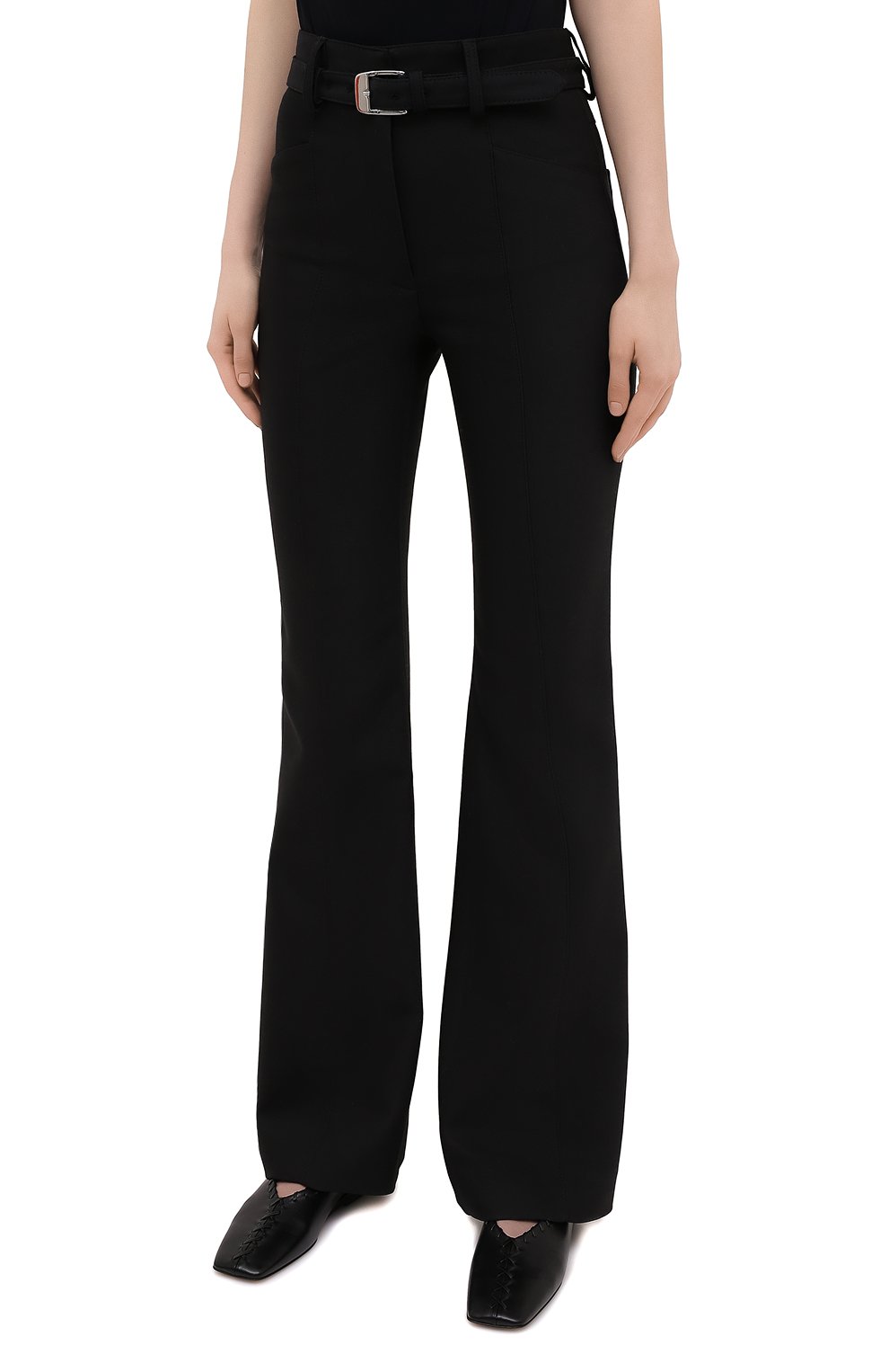 Брюки из шерсти и шелка PROENZA SCHOULER, арт. R2116008-AW112, фото 3