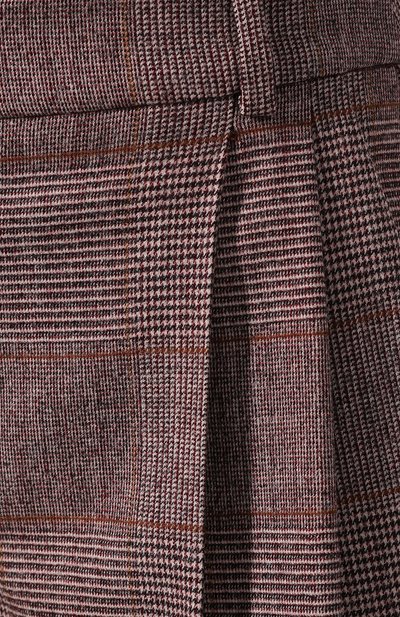 Шерстяные брюки STELLA MCCARTNEY бордового цвета по цене 53000 руб., арт. 591964/SNB50, фото 5 Шерстяные брюки STELLA MCCARTNEY, арт. 591964/SNB50, фото 5