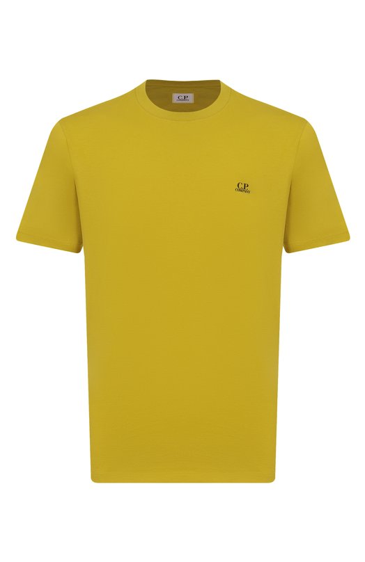 Хлопковая футболка C.P. Company 20CMTS725A/005100W Жёлтый 20CMTS725A/005100W